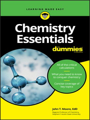 cover image of Chemistry Essentials For Dummies